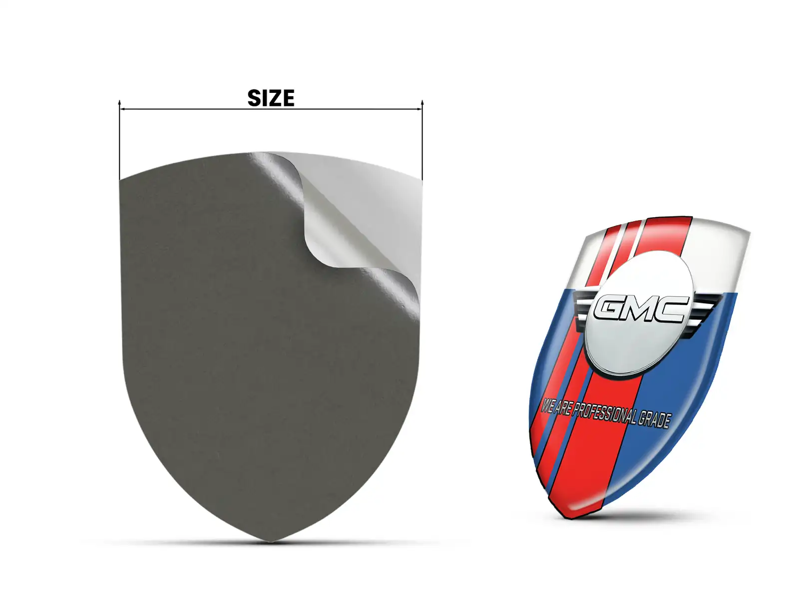 GMC Klebeaufkleber Pro Max Stilvoll Robust Design